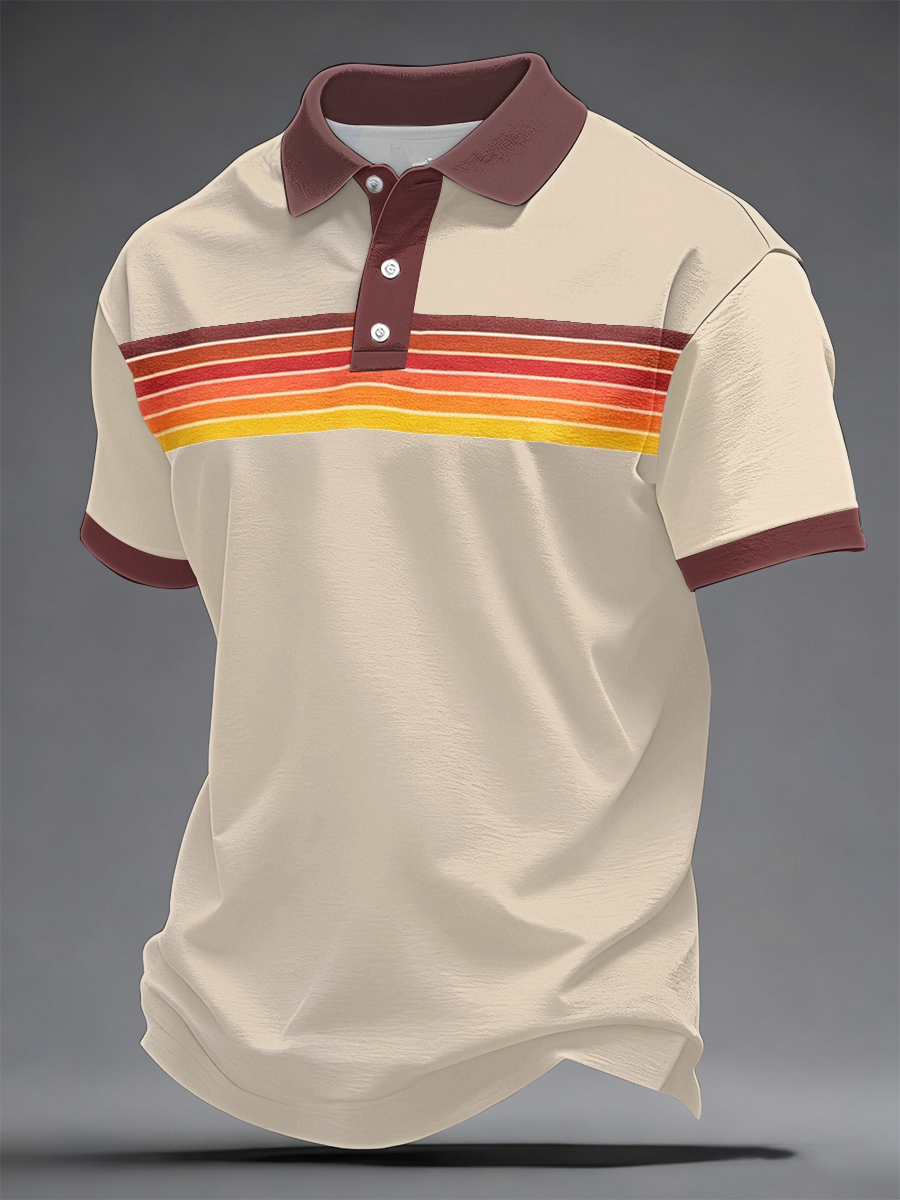 Men's Retro polo shirt