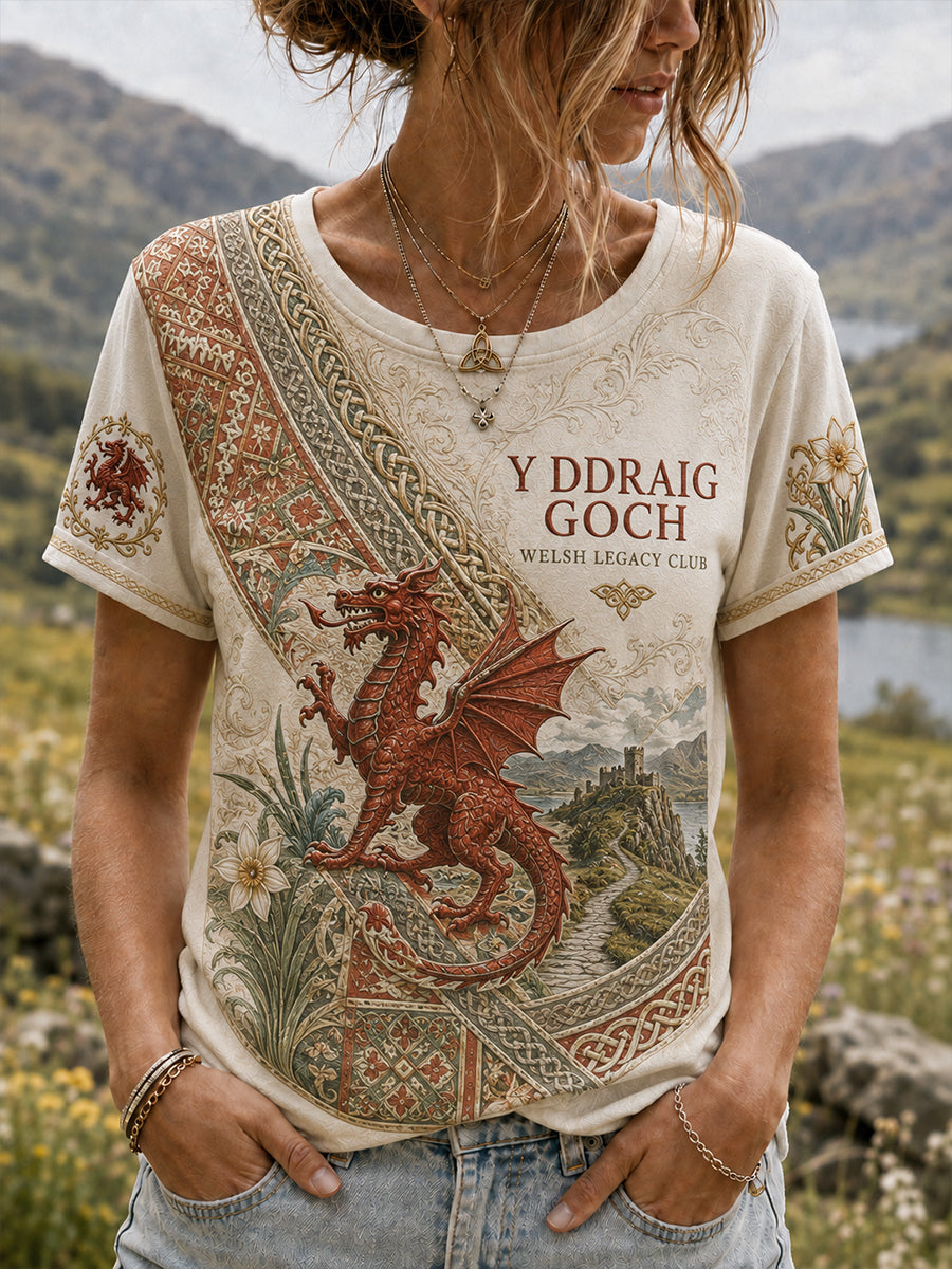 Women's Wales UK Short-Sleeved T-Shirt