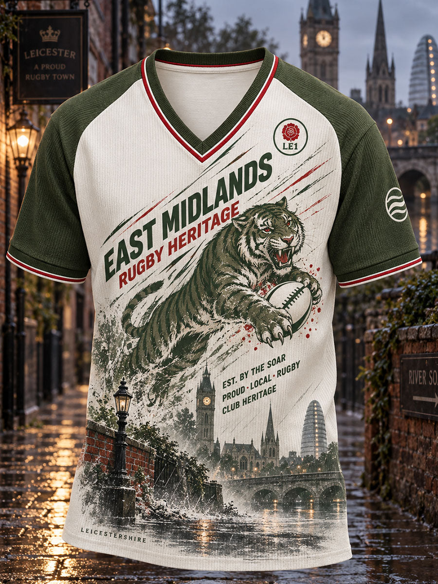 Men's V-neck T-shirt