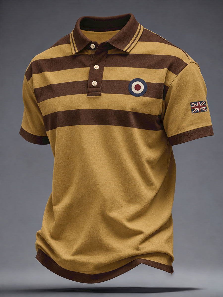 Men's UK Music Lover Mods Art Printed Casual Tops
