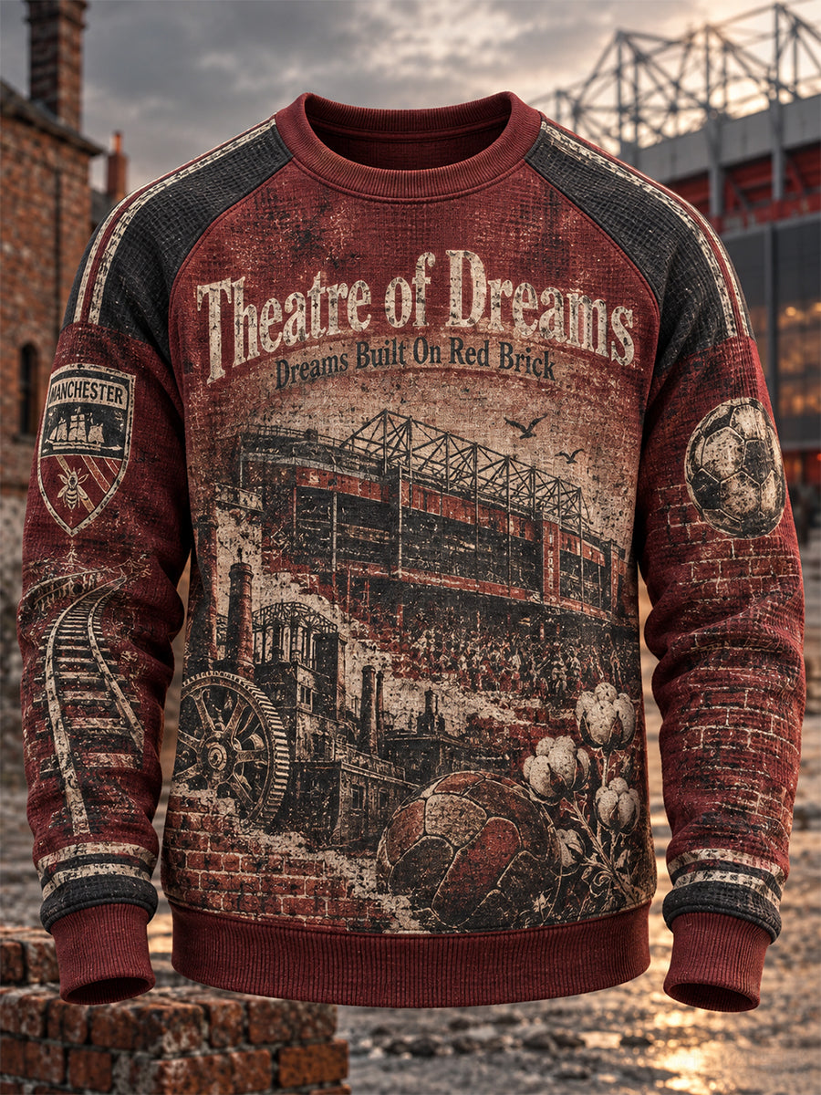 Men's Manchester Waffle Long-Sleeve Sweatshirt