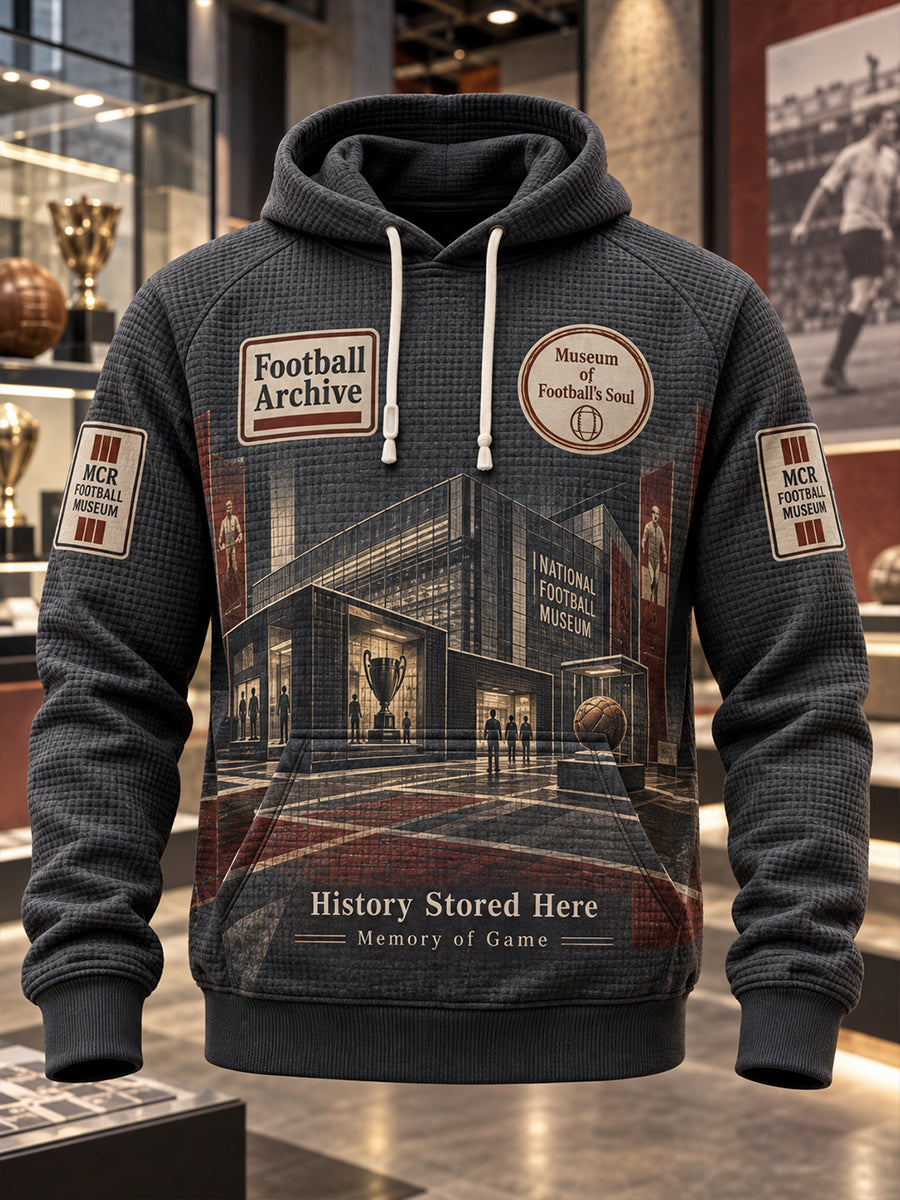 Men's UK Manchester Waffle Long-Sleeve Hoodie