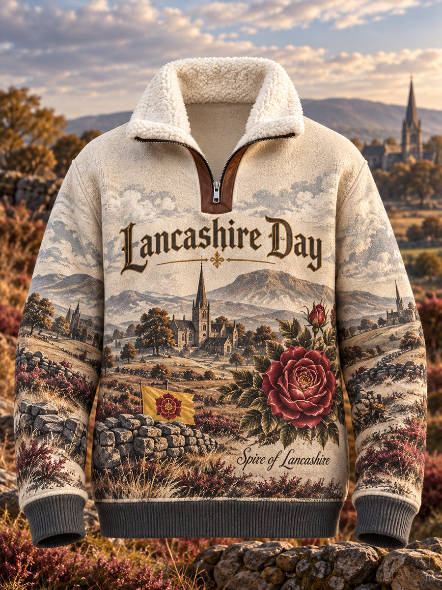 Men's Lancashire Day Fleece-Lined Sweatshirt