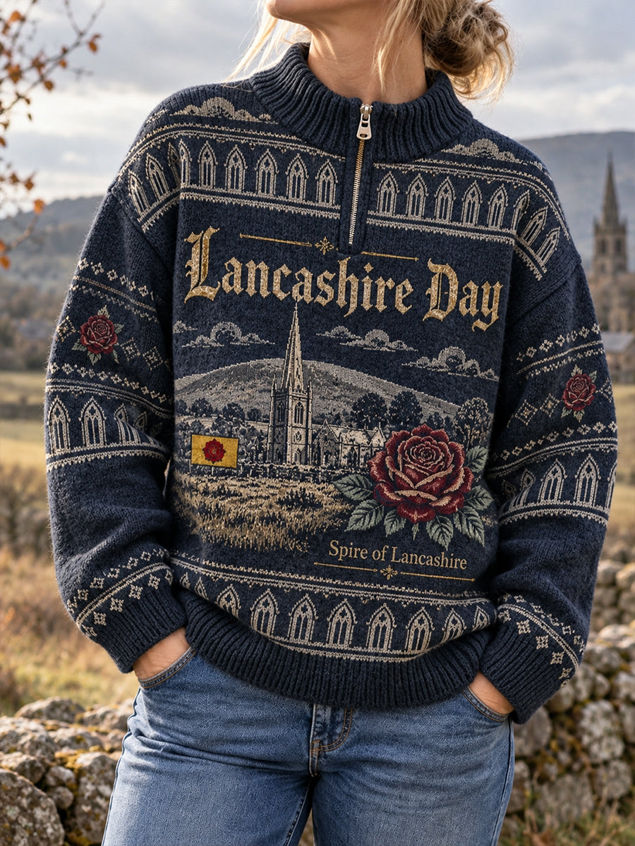 Women's UK Lancashire Day Sweater