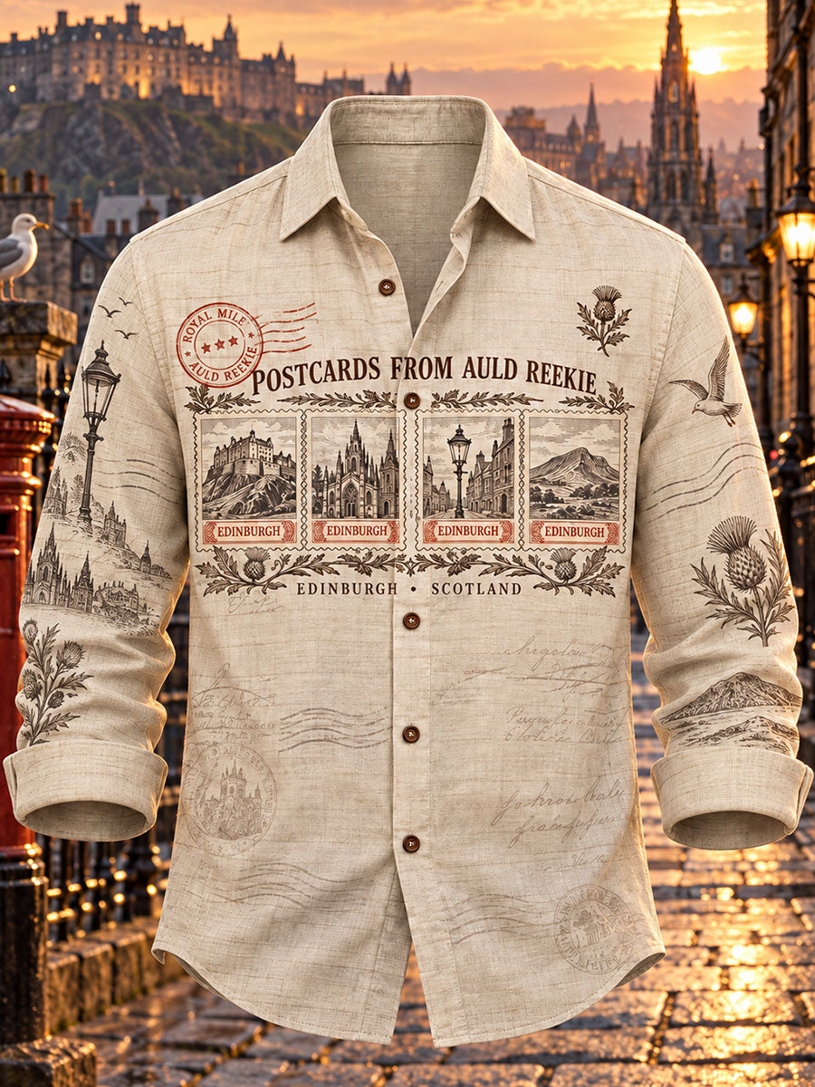 Men's Casual Long Sleeve Shirt