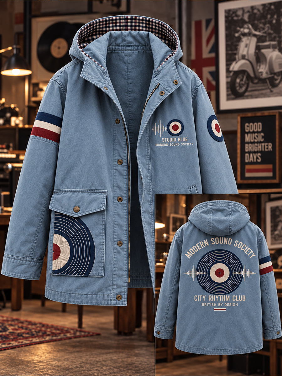 Men's Paul Weller Mod Culture Hooded Jacket