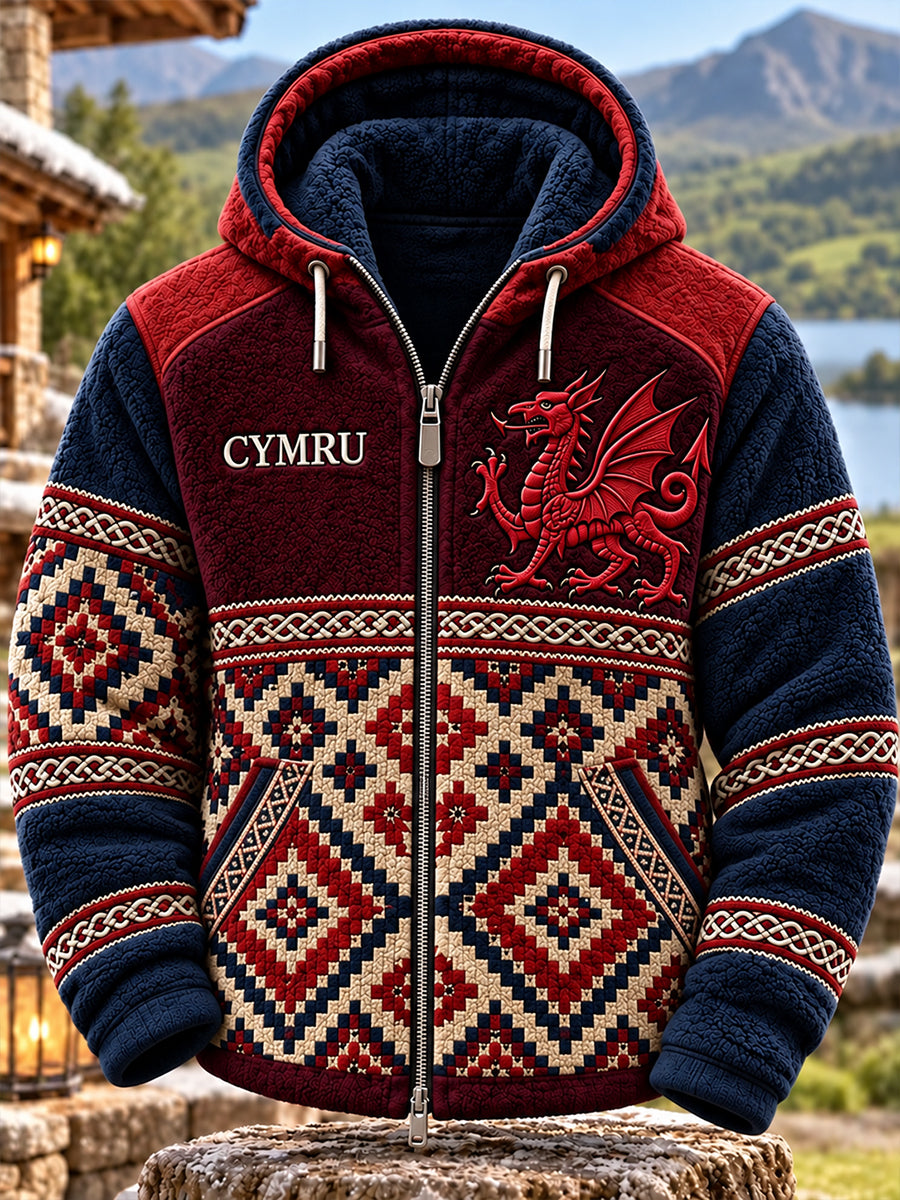 Men’s Welsh Flannel Hooded Jacket
