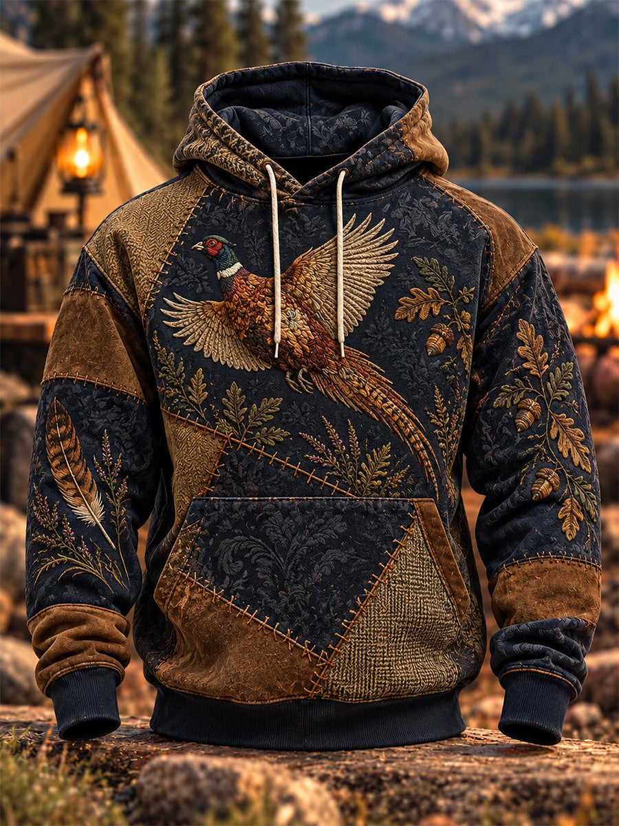 Men's British Hunting Season Casual Hoodie