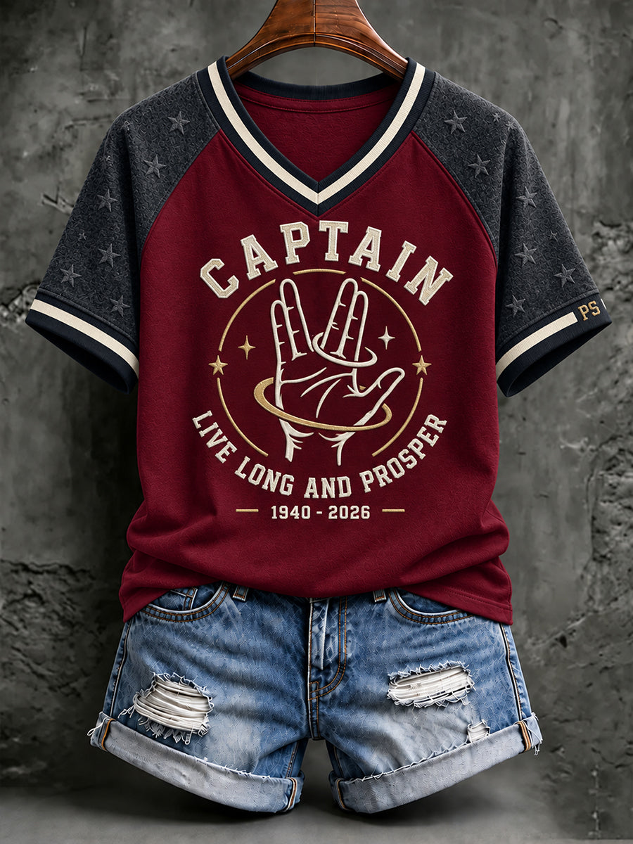 Women's Rip Captian 1940-2026 Printed T-shirt