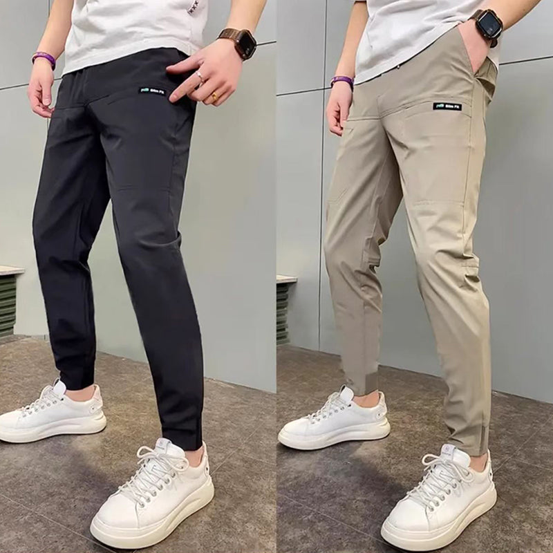 🔥2025 HOT SALE🔥Men's High Stretch Multi-pocket Skinny Cargo Pants