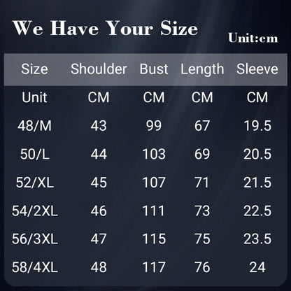 ✨2025 New Arrival✨Men's Ice Silk Business Casual Lapel Shirt👚
