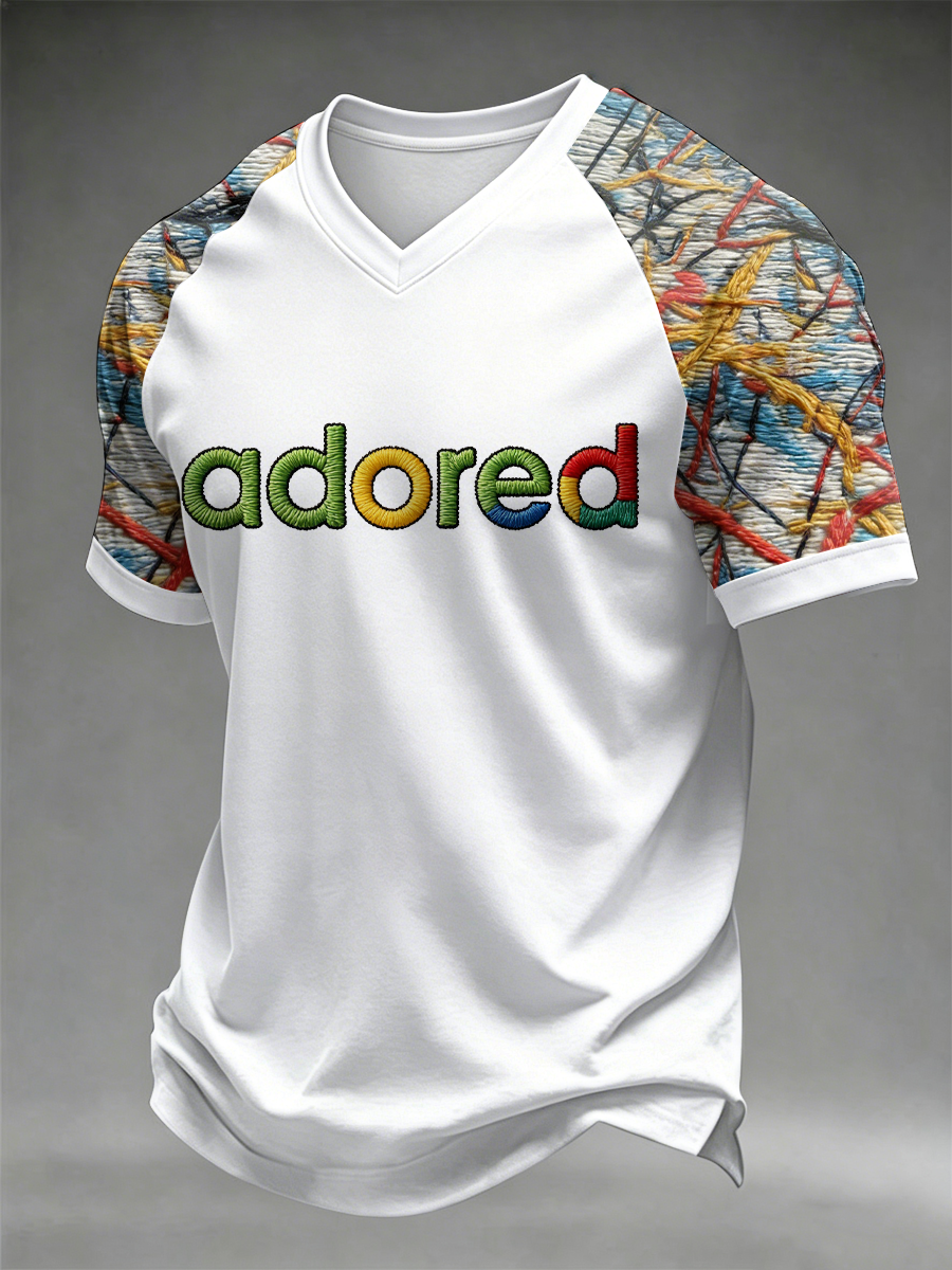 Men's adored Printed short sleeve t-shirt