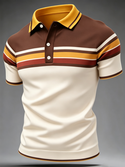 Men's Retro polo shirt