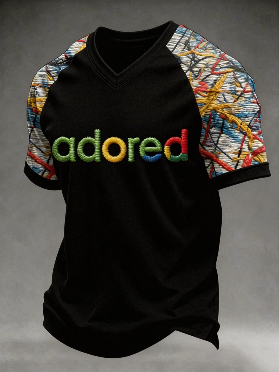Men's adored Printed short sleeve t-shirt