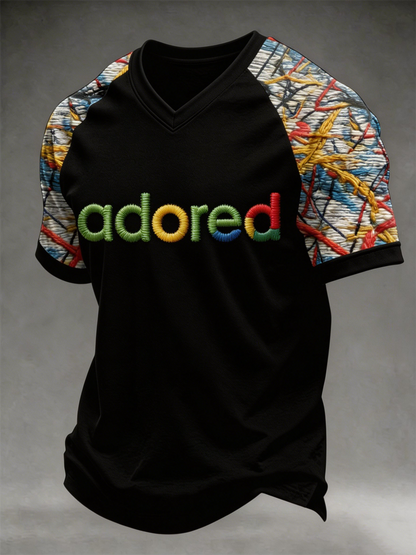 Men's adored Printed short sleeve t-shirt