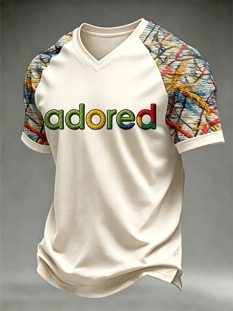 Men's adored Printed short sleeve t-shirt