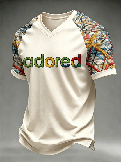 Men's adored Printed short sleeve t-shirt