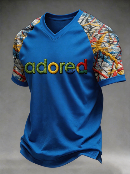Men's adored Printed short sleeve t-shirt