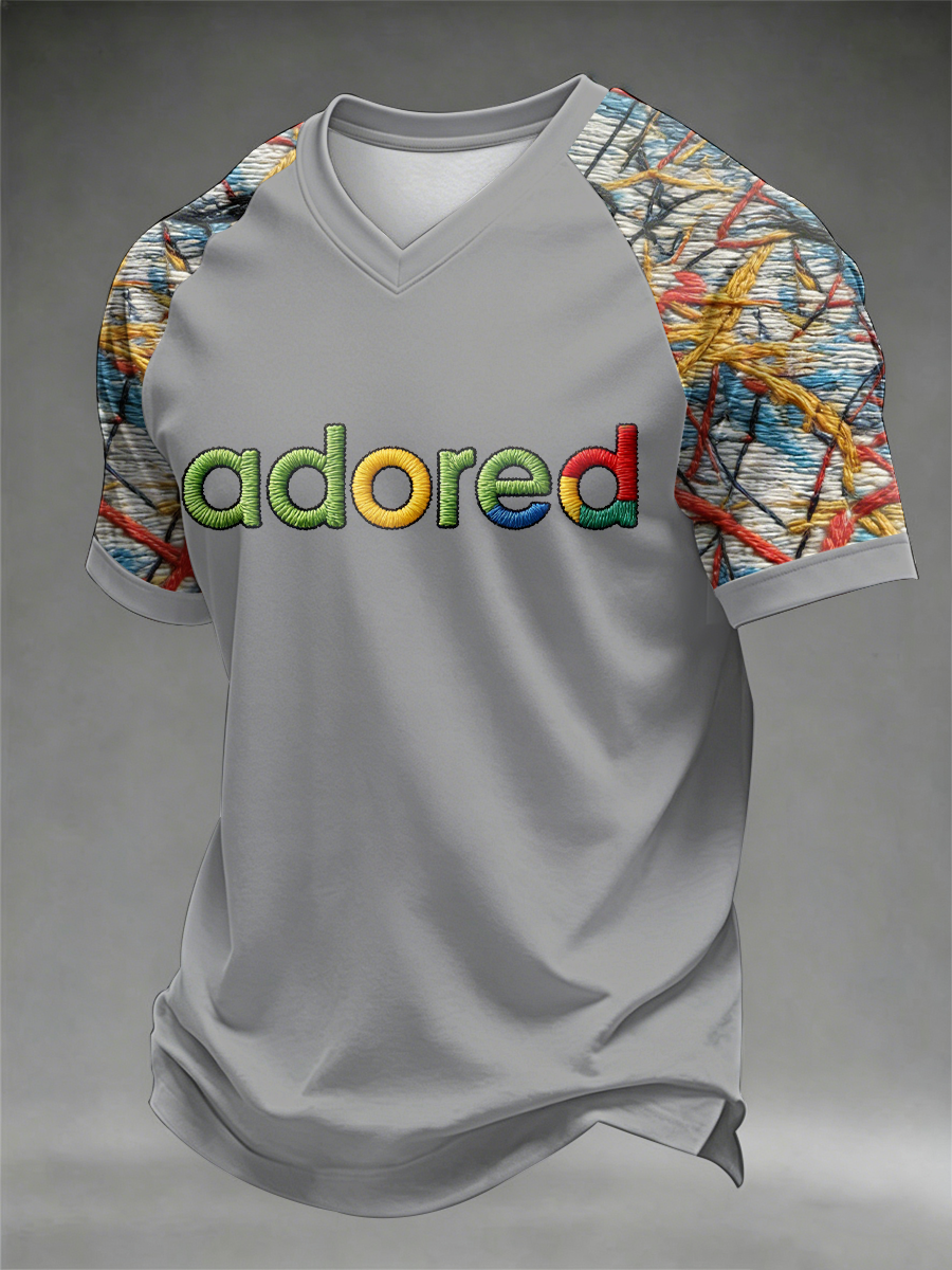 Men's adored Printed short sleeve t-shirt