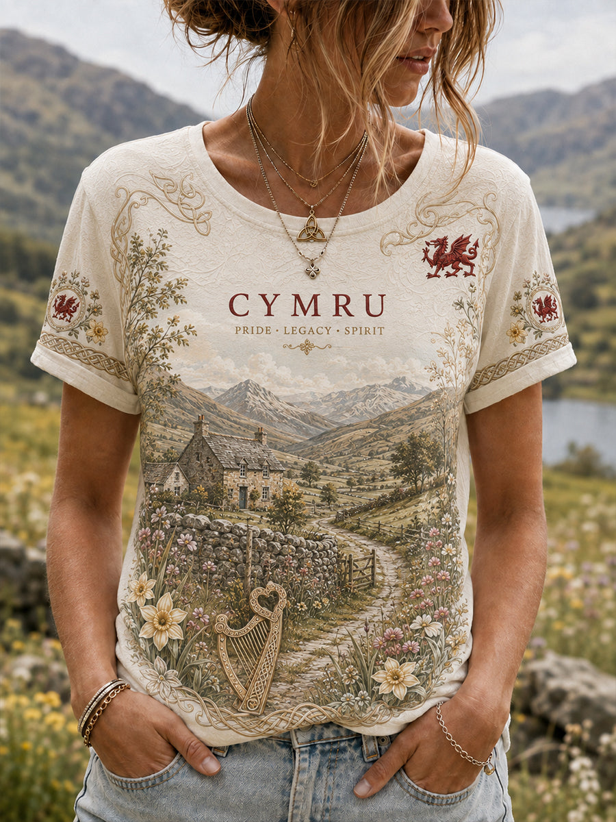 Women's Wales  UK Short-Sleeved T-Shirt