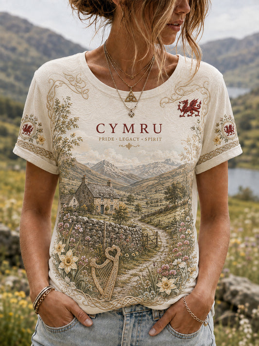 Women's Wales  UK Short-Sleeved T-Shirt