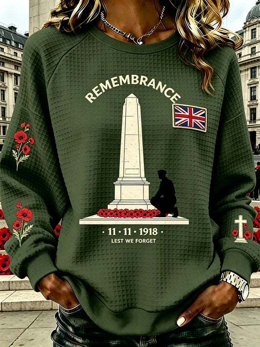 Women's British Remembrance Day Element Sweatshirt