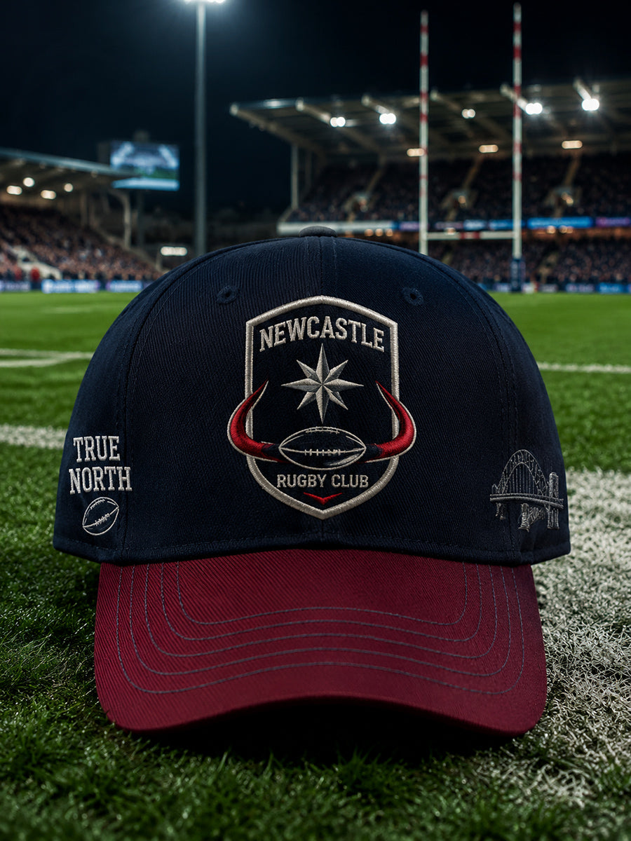 England Rugby Newcastle Red Printed Hat