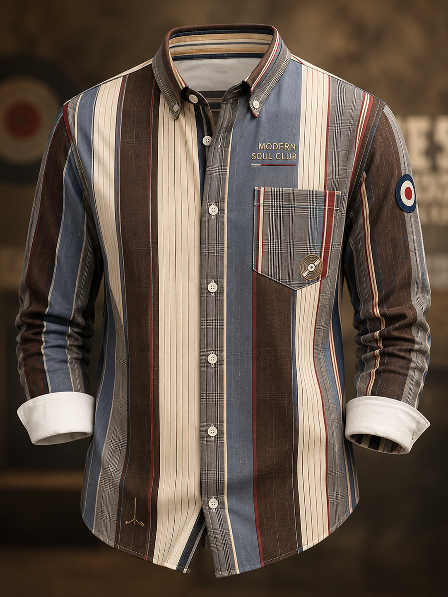 Men's Paul Weller And British Mod Culture Waffle Shirt