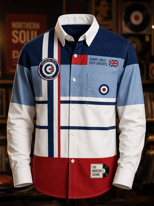Men's Paul Weller And British Mod Culture Waffle Shirt