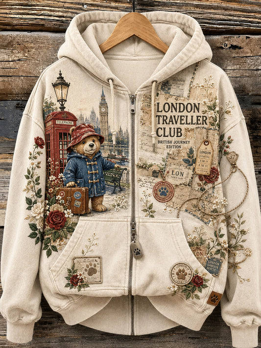 Women's Fun Zip-Up Hoodie