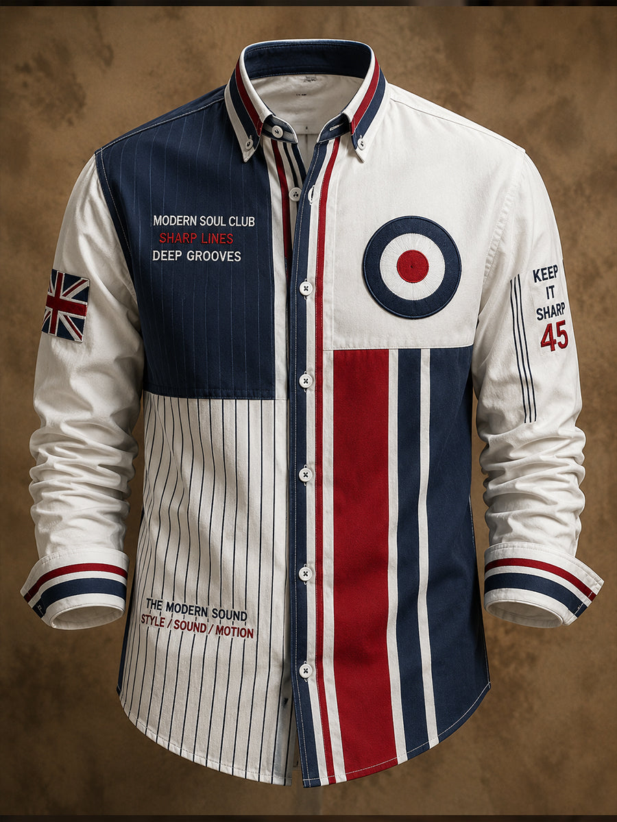 Men's Paul Weller And British Mod Culture Waffle Shirt