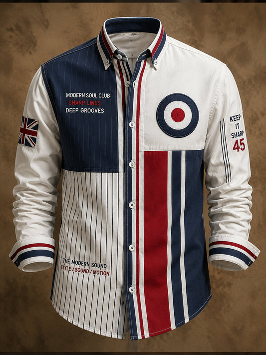 Men's Paul Weller And British Mod Culture Waffle Shirt