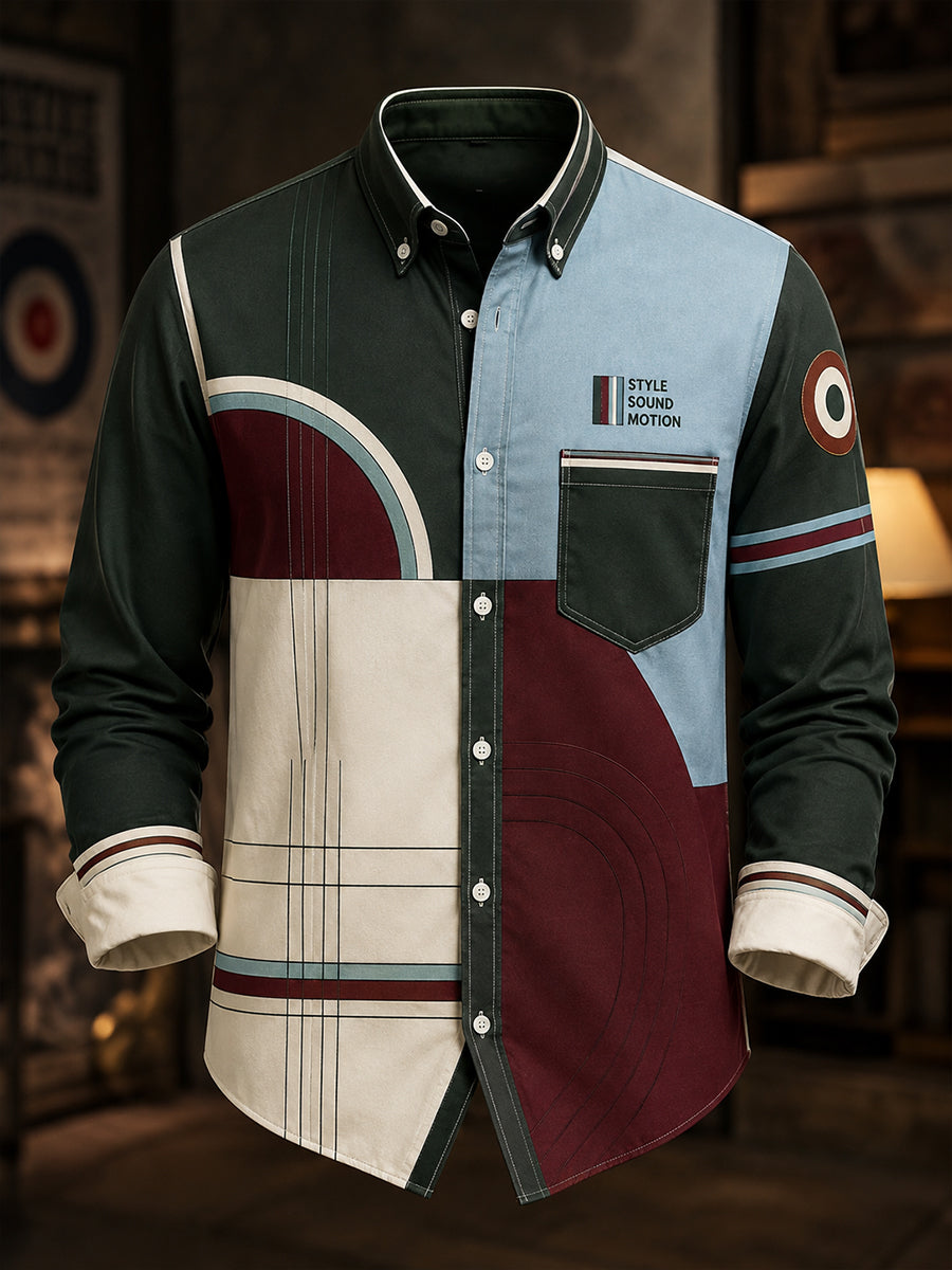 Men's Paul Weller And British Mod Culture Waffle Shirt