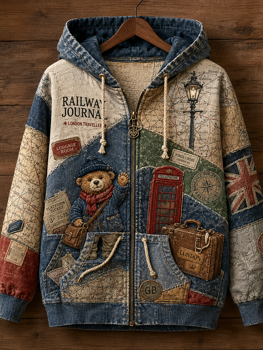 Women's Fun Zip-Up Hoodie