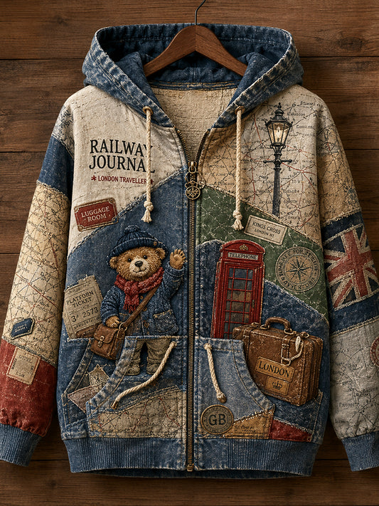 Women's Fun Zip-Up Hoodie