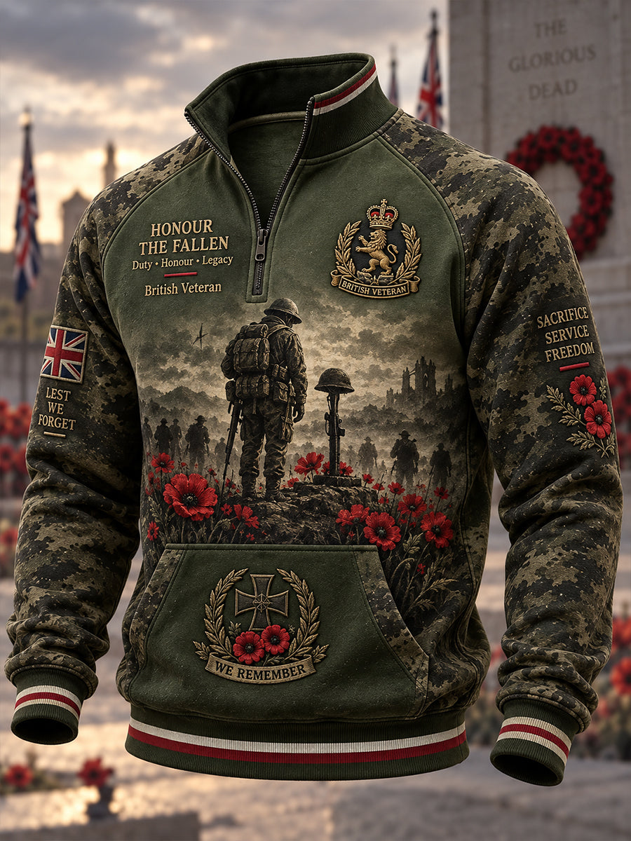 Men's Memorial Hoodie From The UK