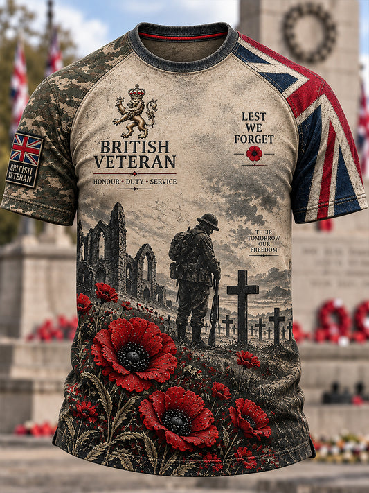 Men's Memorial Short Sleeves T-Shirt
