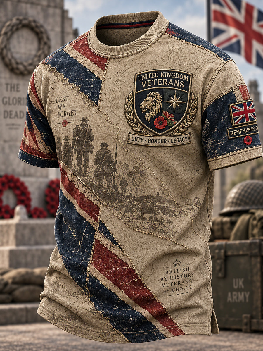 Men's Memorial Short Sleeves T-Shirt