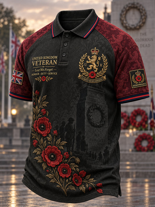 Men's Memorial Short Sleeves Shirt
