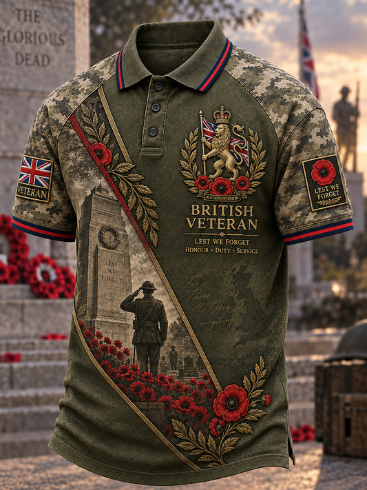 Men's Memorial Short Sleeves Shirt