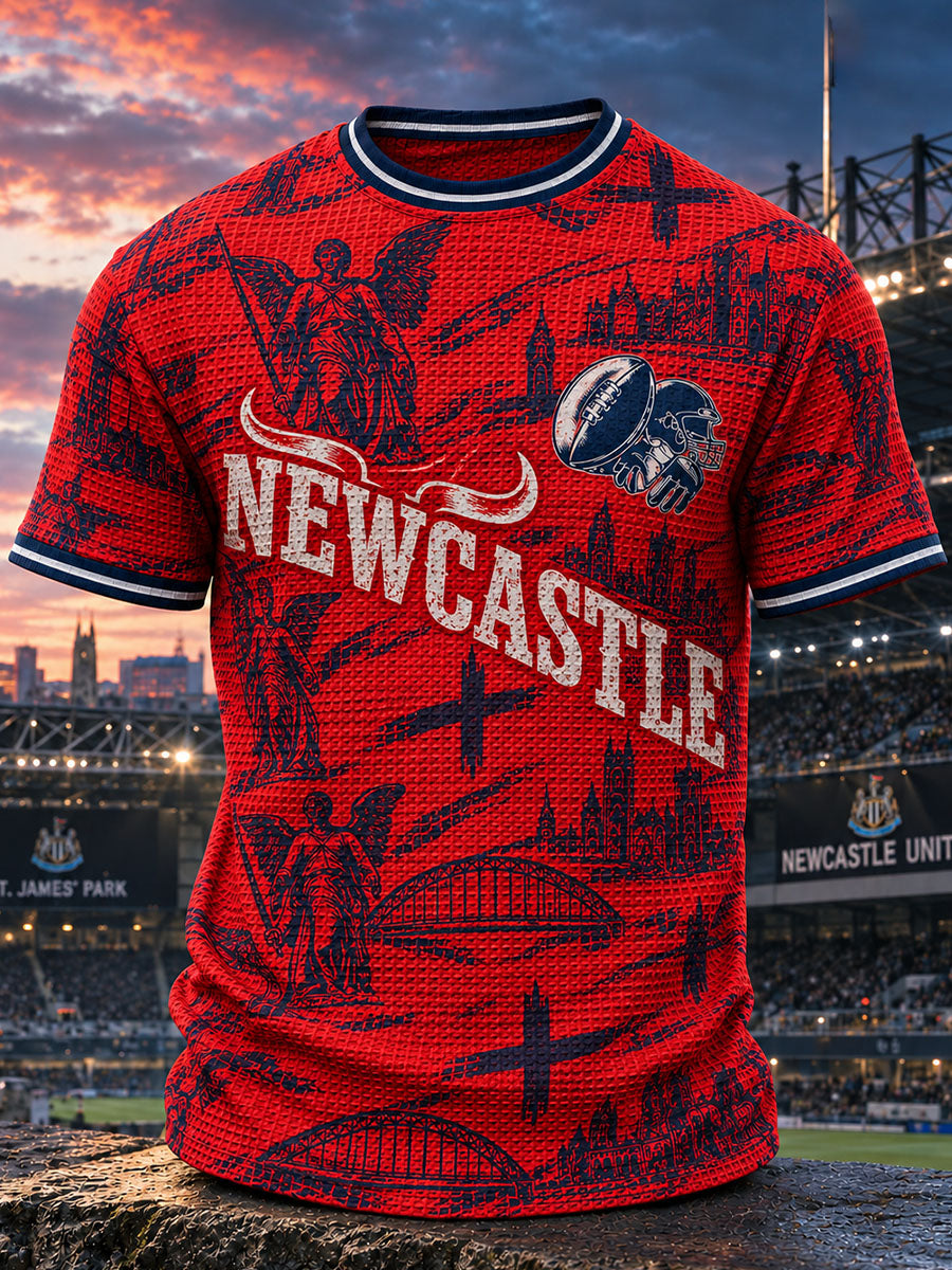 Men's Waffle Short Sleeve