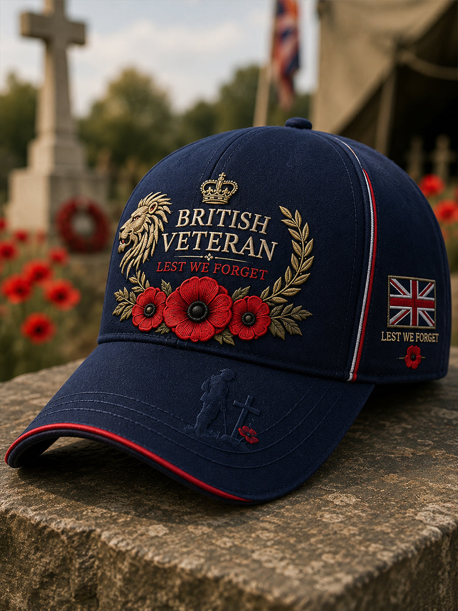 Men's Veteran Memorial Graphic Print Hat