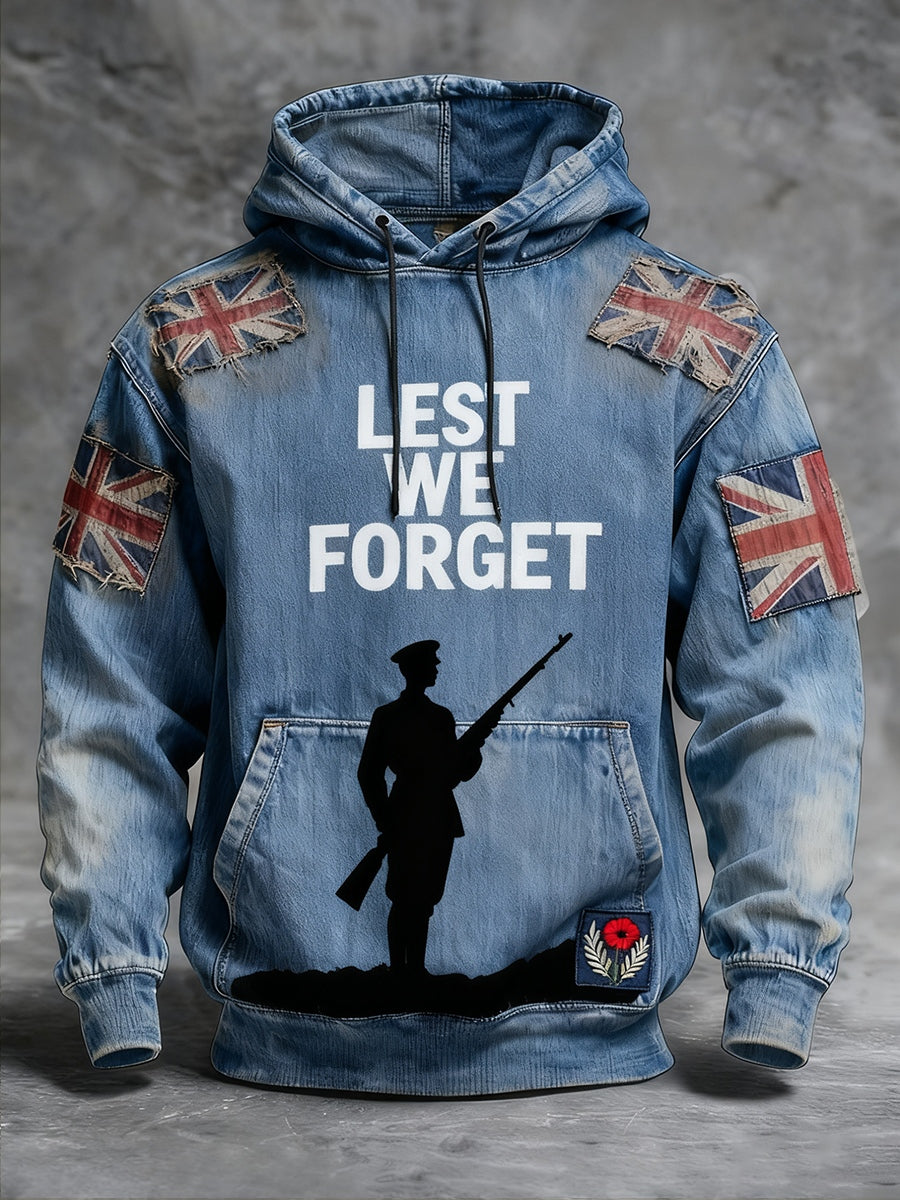 Men's  "Forget Me Not" Hoodie