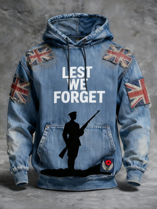 Men's  "Forget Me Not" Hoodie