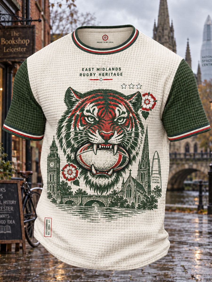Men's Waffle Short Sleeve