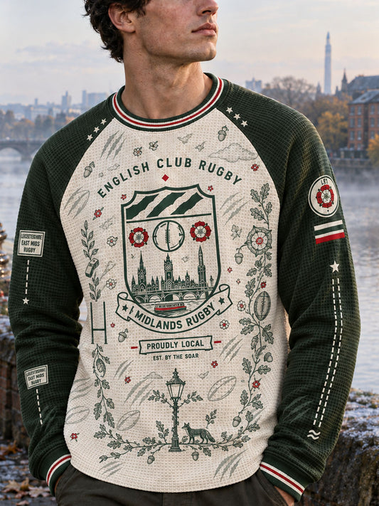 Men's Waffle Long Sleeve T-Shirt