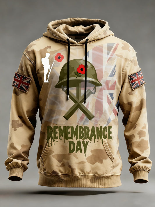 Men's Remembrance Day "LEST WE FORGET" Hoodie