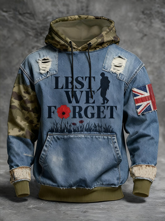 Men's  "Forget Me Not" Hoodie