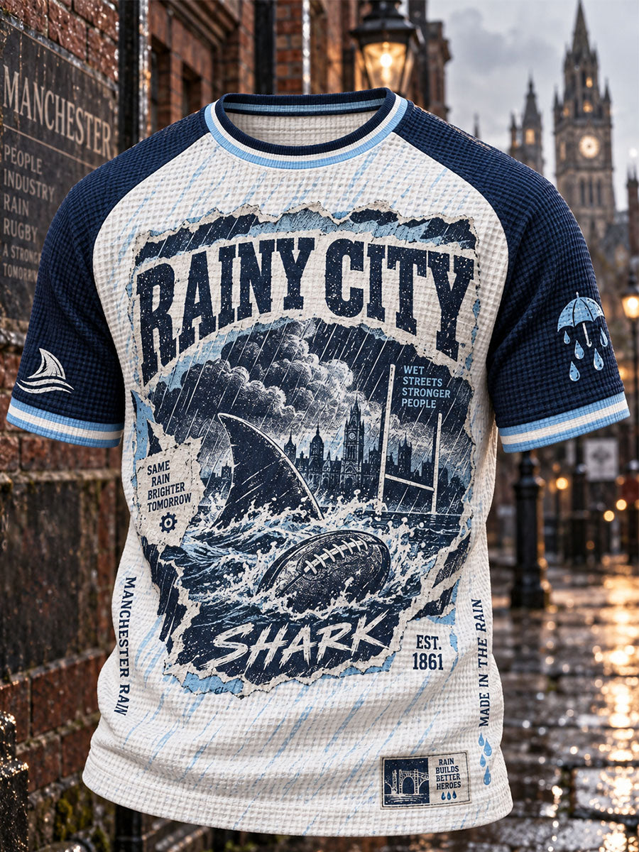 Men's Waffle Short Sleeve