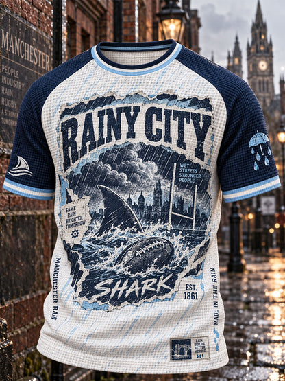 Men's Waffle Short Sleeve